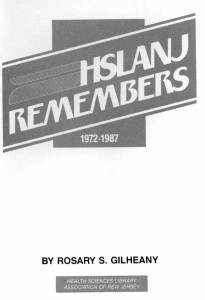 HSLANJ Remembers - 15th Anniversary Booklet